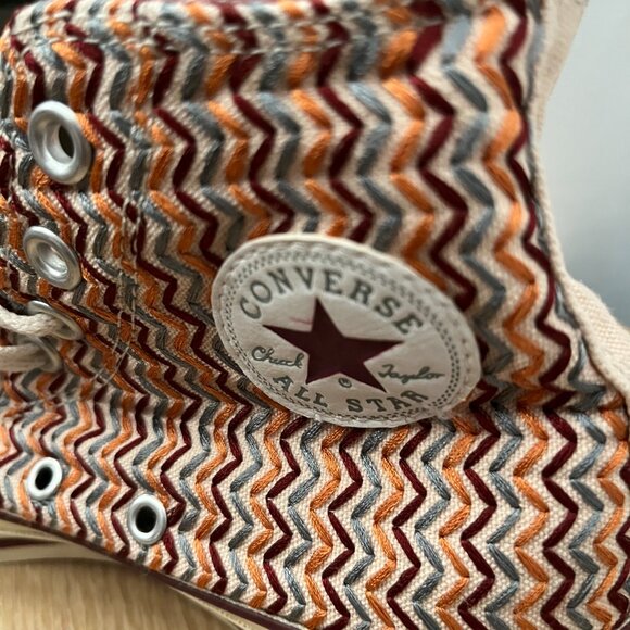 EUC CTAS Converse missoni style multicolor (6W / 4M) KICKS - Picture 2 of 7